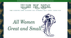 Desktop Screenshot of lillianmaebridal.com